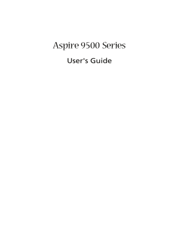 Acer 7100 Series Laptop User`s guide | Manualzz