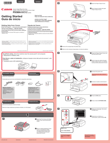 Canon PIXMA MX512 Owner's manual Canon PIXMA MX512 Owner's manual