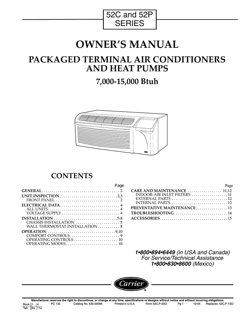 Carrier Manual Book agronews