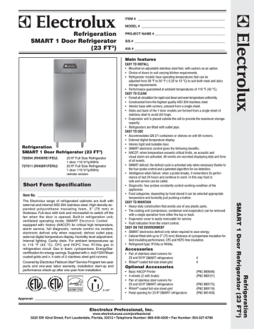 Electrolux RH06R1FERU(727011), RH06RE1FEU(726594) Datasheet Electrolux RH06R1FERU(727011), RH06RE1FEU(726594) Datasheet