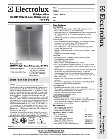 Electrolux RH14RE4HU(726679), RH14RE4HRU(727022) Datasheet Electrolux RH14RE4HU(726679), RH14RE4HRU(727022) Datasheet