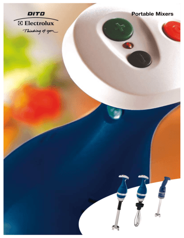 Electrolux B3K45W35 Mixer User Manual Electrolux B3K45W35 Mixer User Manual