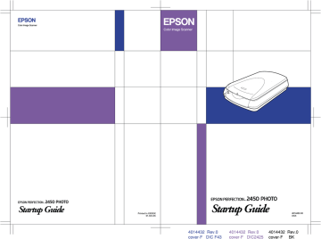 Epson 2450 Scanner User Manual Epson 2450 Scanner User Manual