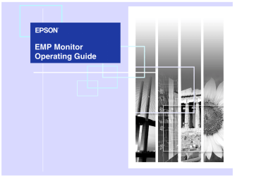 Epson EMP Monitor Computer Monitor Operating Guide | Manualzz Epson EMP Monitor Computer Monitor Operating Guide | Manualzz