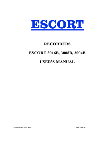 Escort 3004B CD Player User`s manual | Manualzz