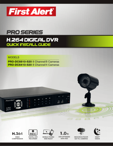 First Alert Pro-Dc8810-520/Pro-DC8410 | Manualzz First Alert Pro-Dc8810-520/Pro-DC8410 | Manualzz
