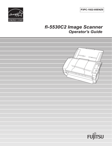 Fujitsu FI-5530C2 Scanner Operator's Guide | Manualzz