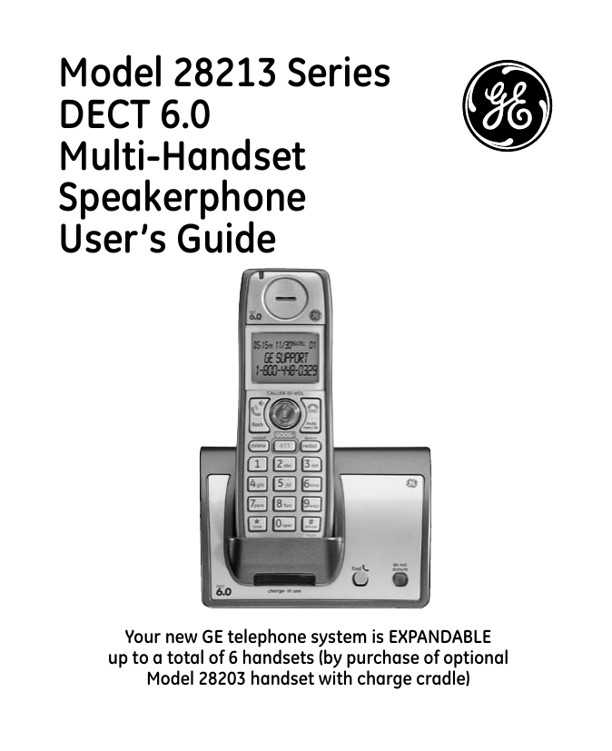 GE 28213 Series Conference Phone User Manual GE 28213 Series Conference Phone User Manual