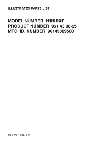 Husqvarna 961430095 Lawn Mower User Manual Husqvarna 961430095 Lawn Mower User Manual