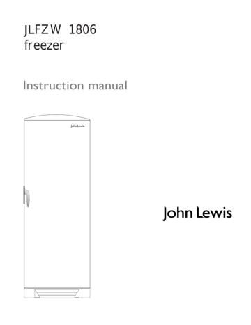 John Lewis JLFZW 1806 Freezer User Manual | Manualzz