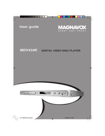 Kodak MDV434K DVD Player User guide | Manualzz