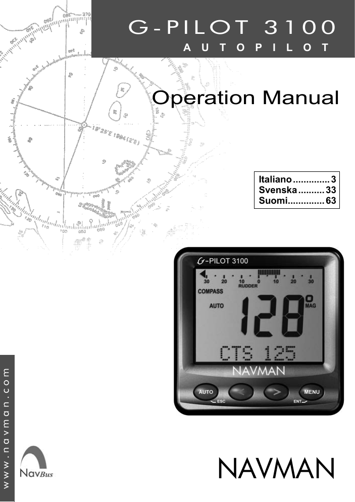 Navman 3100 Marine GPS System User Manual Navman 3100 Marine GPS System User Manual