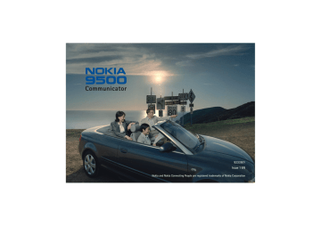 Nokia 9500 Cell Phone User Manual | Manualzz