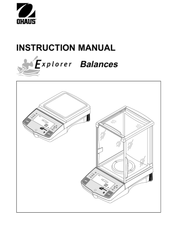 Ohaus E00645 Fitness Equipment User Manual | Manualzz Ohaus E00645 Fitness Equipment User Manual | Manualzz