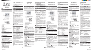 Oregon Scientific JA200 Automobile Alarm User Manual | Manualzz