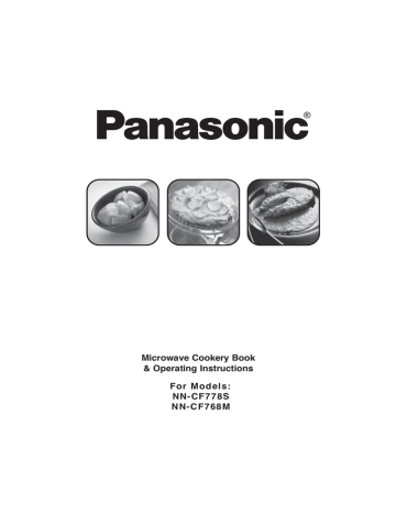 Panasonic NN-CF768M Microwave Oven User Manual Panasonic NN-CF768M Microwave Oven User Manual