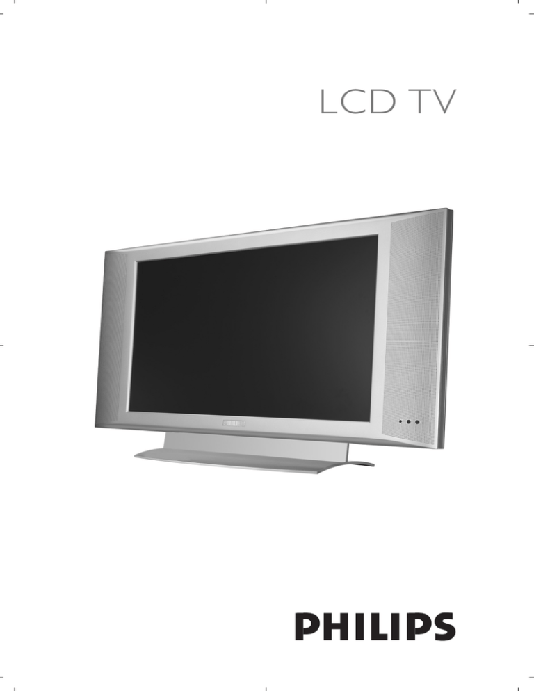 Philips 23PF4310/01, 15PF4110/01, 17PF4310/01, 20PF4110/01 User manual Philips 23PF4310/01, 15PF4110/01, 17PF4310/01, 20PF4110/01 User manual