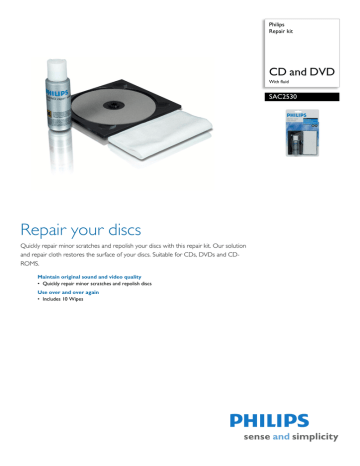 Philips SAC2530 CD Player User Manual Philips SAC2530 CD Player User Manual