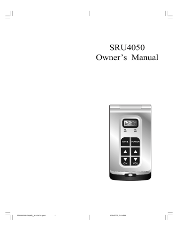Introducción. Philips SRU4050, SRU4050/37, SRU4050/17 | Manualzz