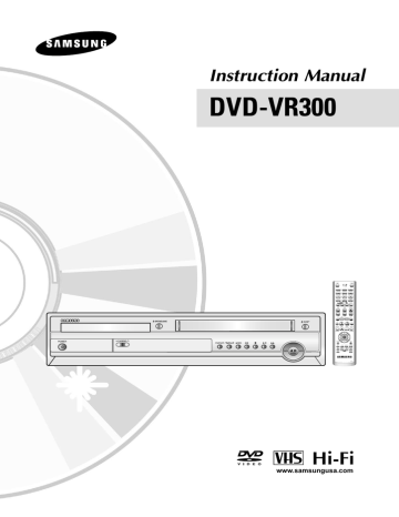 Samsung DVDVR300 MP3 Player Instruction manual | Manualzz