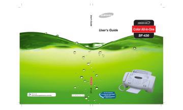 Samsung SF-430 Cordless Telephone User Manual Samsung SF-430 Cordless Telephone User Manual