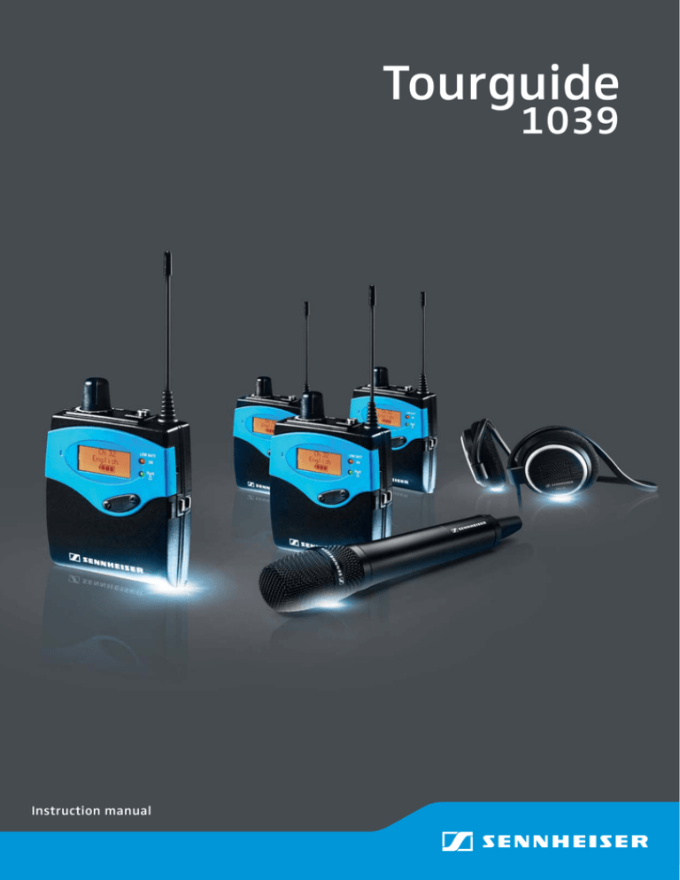 Sennheiser 1039 Microphone User Manual Sennheiser 1039 Microphone User Manual