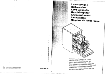 Smeg 19590 0661 00 Dishwasher User Manual Smeg 19590 0661 00 Dishwasher User Manual