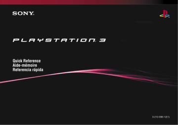 Sony 3-212-098-12 Video Game Console User Manual Sony 3-212-098-12 Video Game Console User Manual