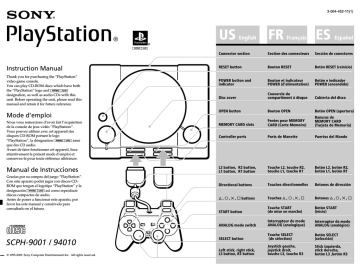 Sony 94010 Video Game Console User Manual | Manualzz Sony 94010 Video Game Console User Manual | Manualzz
