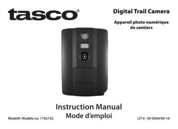 Tasco 119213C, TRAIL CAMERA 119213C Owner's manual | Manualzz Tasco 119213C, TRAIL CAMERA 119213C Owner's manual | Manualzz