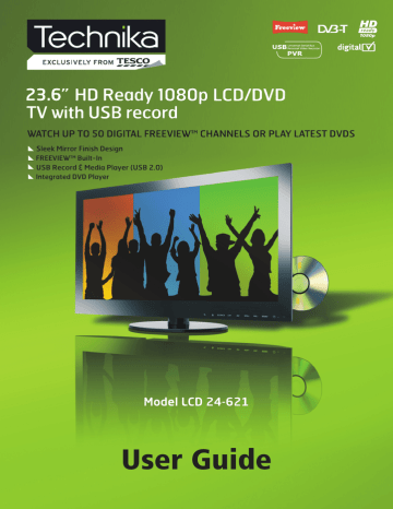 Technika LCD 24-621 Flat Panel Television User guide | Manualzz Technika LCD 24-621 Flat Panel Television User guide | Manualzz