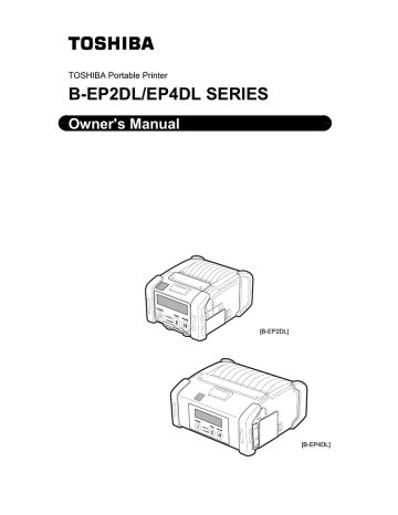 Toshiba 7FM03281000 Printer User Manual | Manualzz