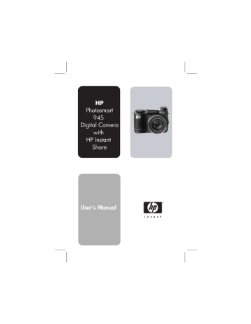 HP PhotoSmart 945 User`s manual | Manualzz HP PhotoSmart 945 User`s manual | Manualzz