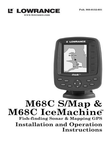 Lowrance M68C GPS Receiver Lowrance M68C GPS Receiver