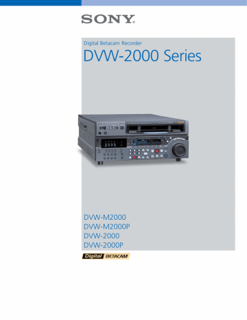 Sony M-2000 Desktop Cassette Transcriber / Recorder Sony M-2000 Desktop Cassette Transcriber / Recorder