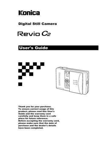 Konica Revio C2 Digital Camera Konica Revio C2 Digital Camera