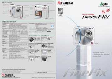 Fuji FinePix F402 Digital Camera | Manualzz