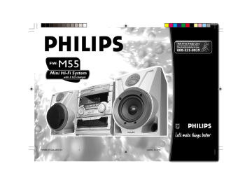 Philips FWM55M37 CD Shelf System Philips FWM55M37 CD Shelf System