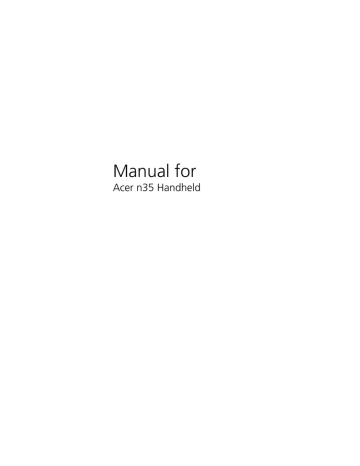 Acer n35 Instructions | Manualzz Acer n35 Instructions | Manualzz