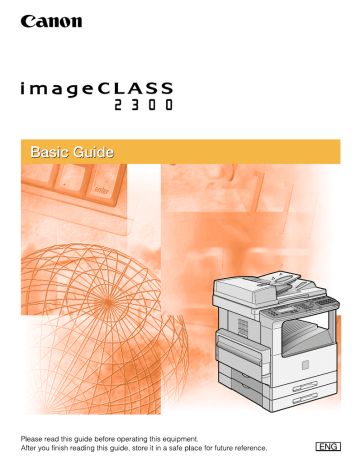 Canon imageCLASS 2300N All-In Canon imageCLASS 2300N All-In