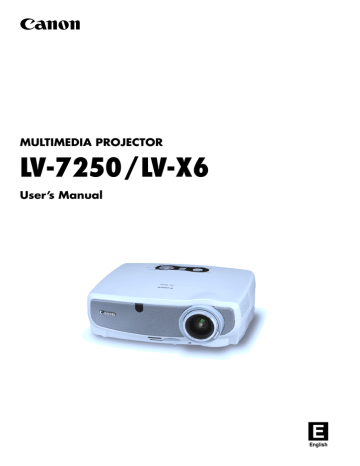 Canon LV-LP26 Projector Lamp for LV-7250 Canon LV-LP26 Projector Lamp for LV-7250