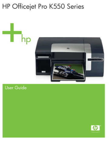 HP Officejet Pro K550 InkJet Printer HP Officejet Pro K550 InkJet Printer