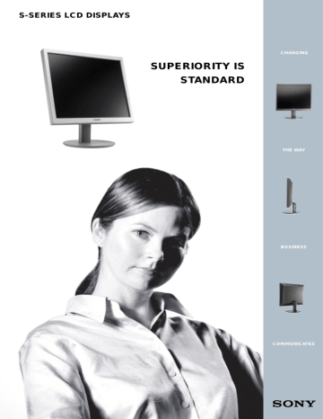 Sony STYLEPRO SDM-S53 (Gray) 15" LCD Monitor Sony STYLEPRO SDM-S53 (Gray) 15" LCD Monitor