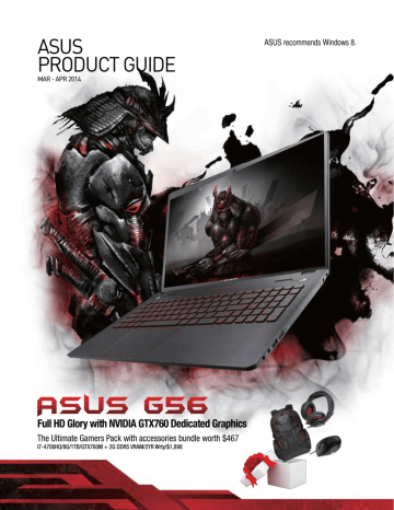 ASUS PRODUCT GUIDE ASUS PRODUCT GUIDE