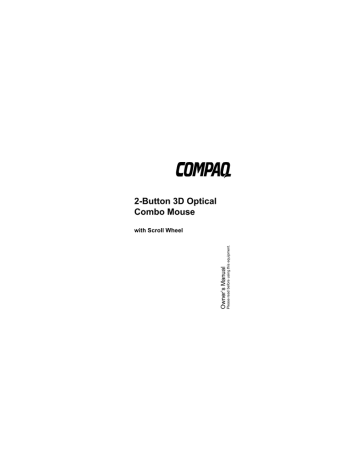 Compaq null Owner's Manual | Manualzz