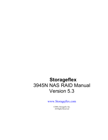 Storageflex 3945N Administrator Guide | Manualzz Storageflex 3945N Administrator Guide | Manualzz