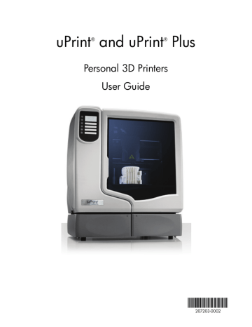 Establishing network communication with the printer. Stratasys uPrint, uPrint Plus, UPRINT SE PLUS, UPRINT SE | Manualzz Establishing network communication with the printer. Stratasys uPrint, uPrint Plus, UPRINT SE PLUS, UPRINT SE | Manualzz