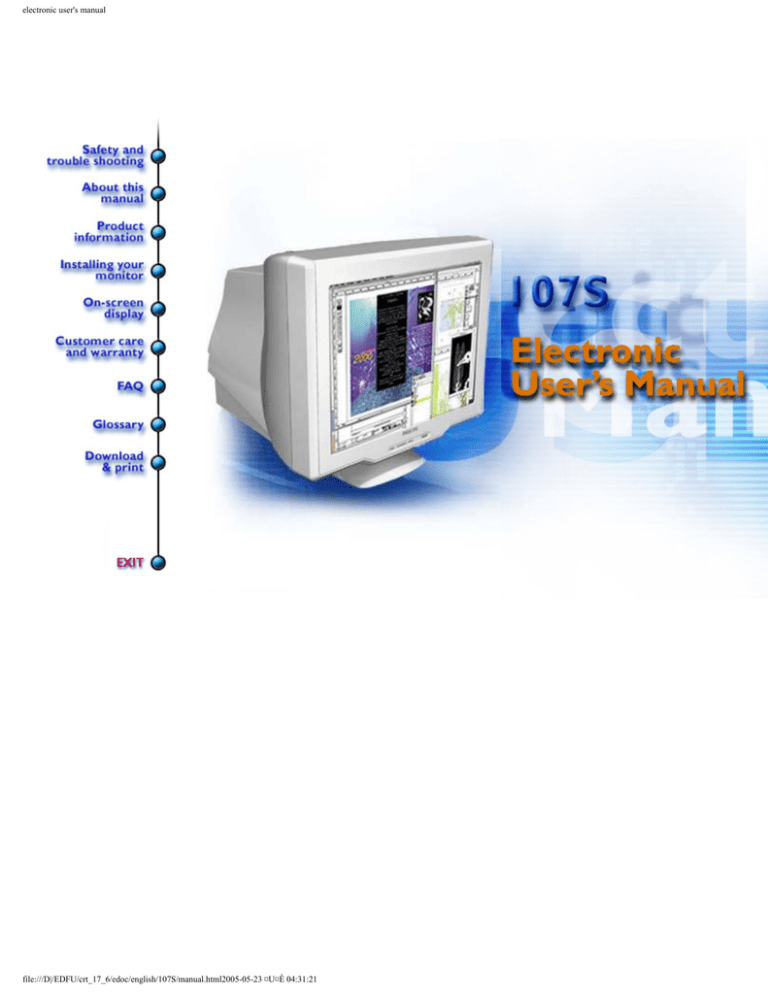 Philips 107S77 17 Philips 107S77 17