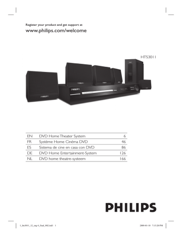 Philips HTS3011/51 Specification Specification | Manualzz