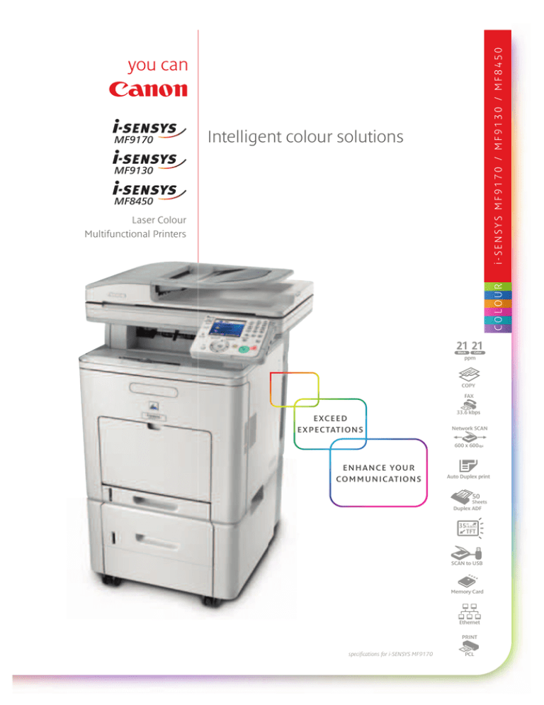 Canon MF8450, 2231B003 Datasheet Canon MF8450, 2231B003 Datasheet